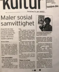 Sandefjords Blad, Culture